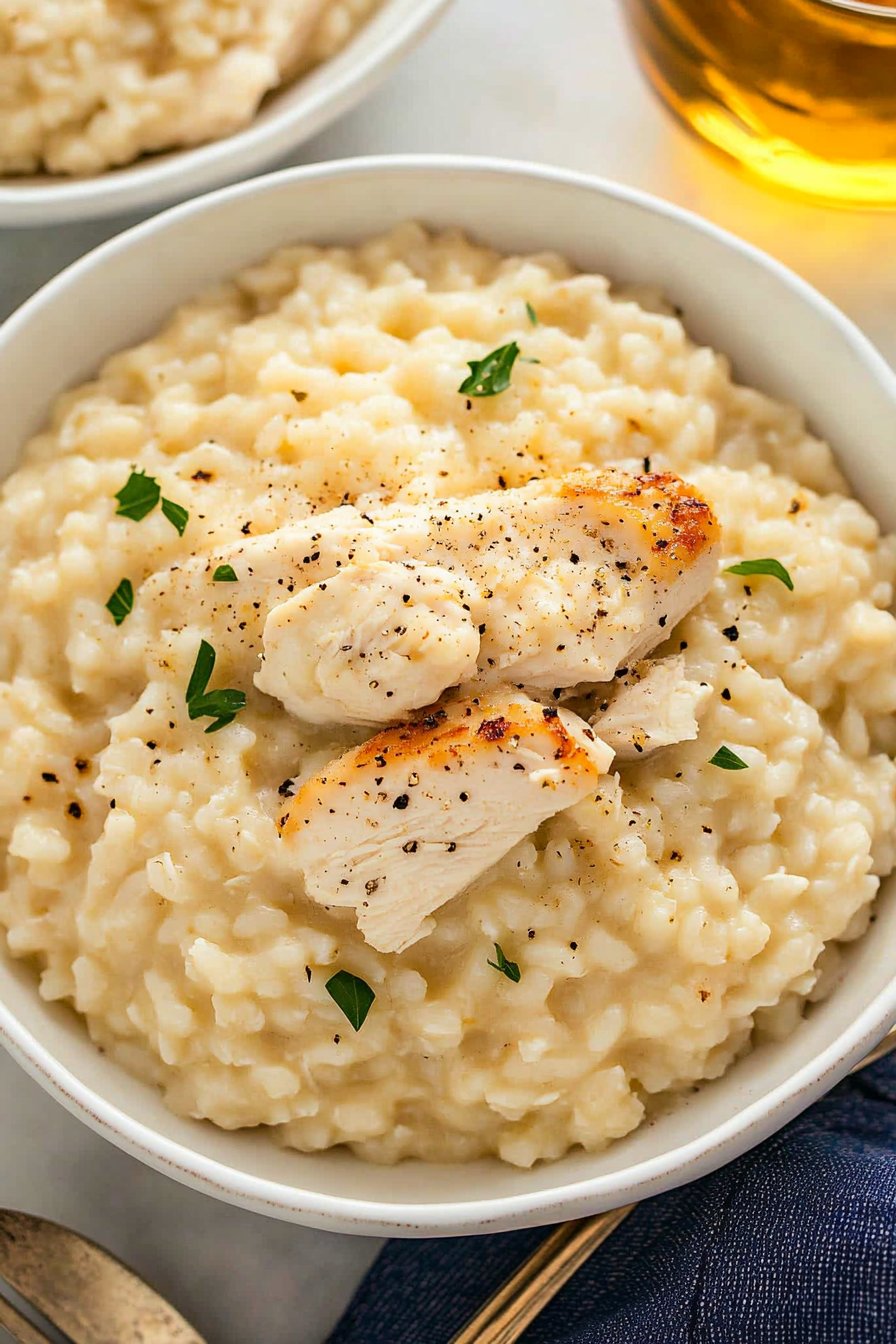 Instant Pot Chicken Risotto