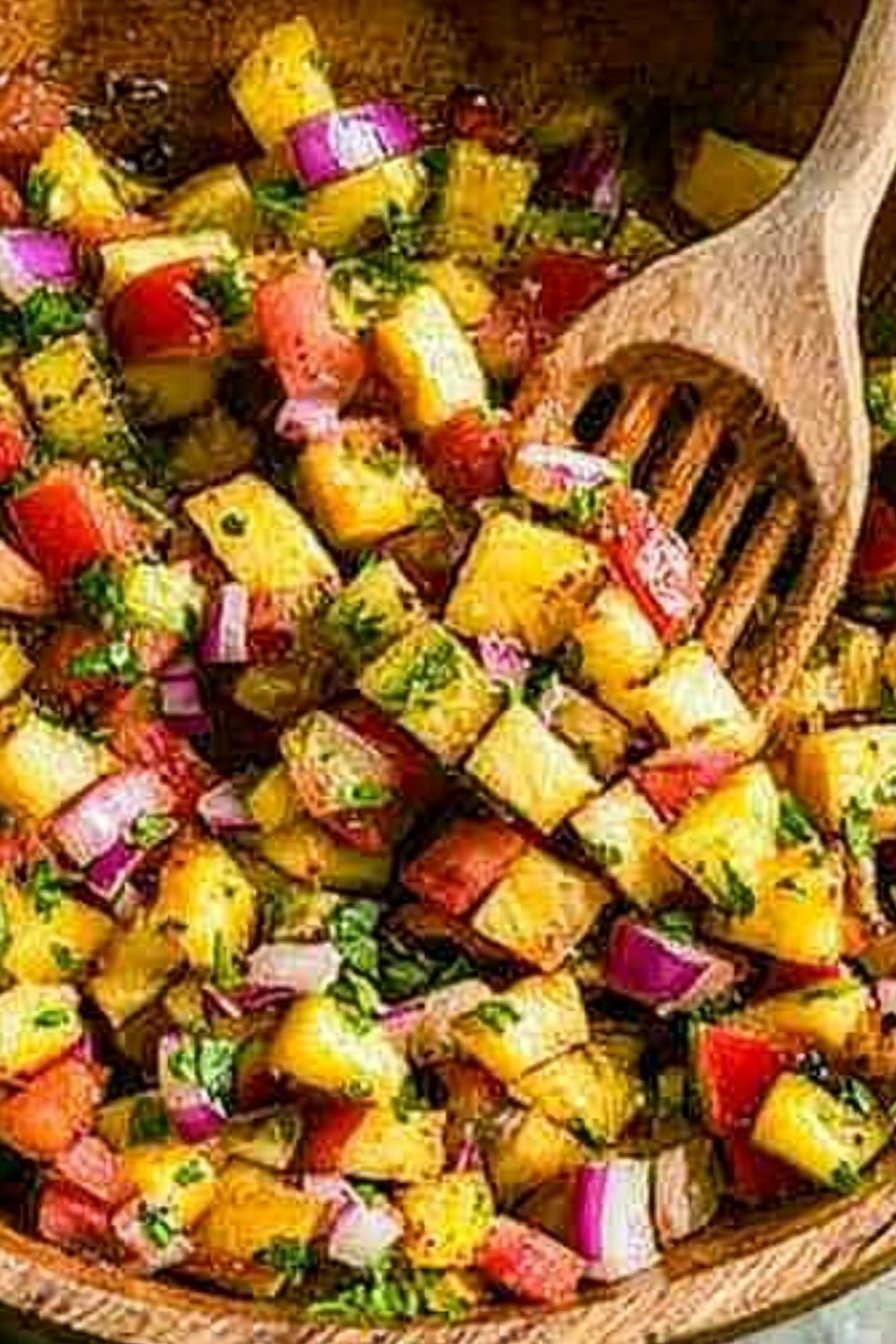 Grilled Pineapple Salsa