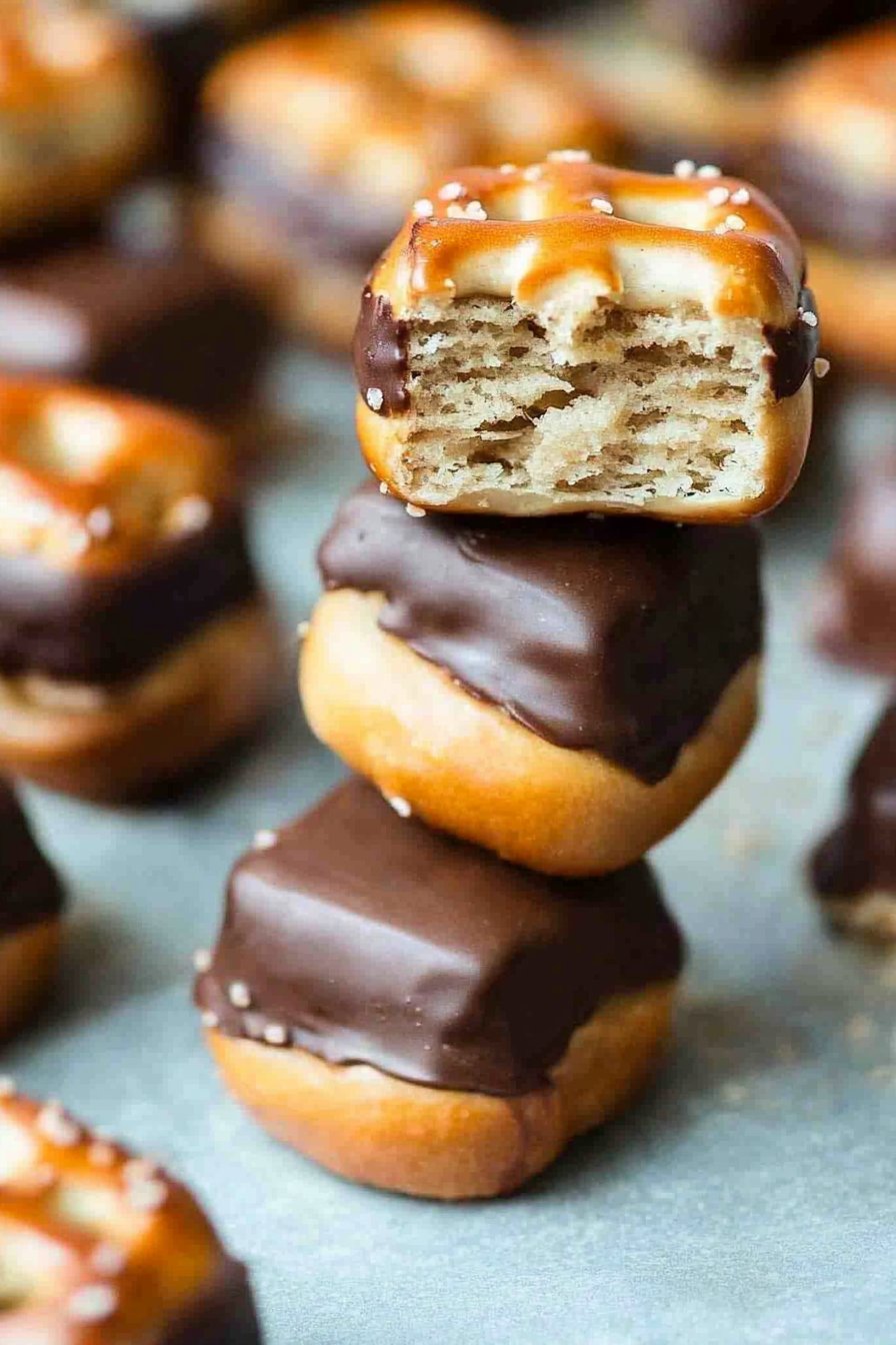 Buckeye Pretzel Bites