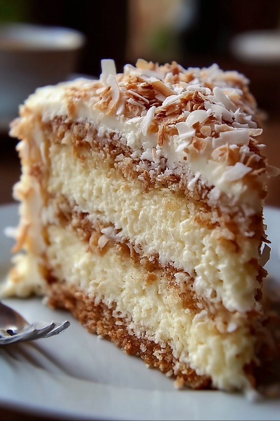 White German Chocolate Cake