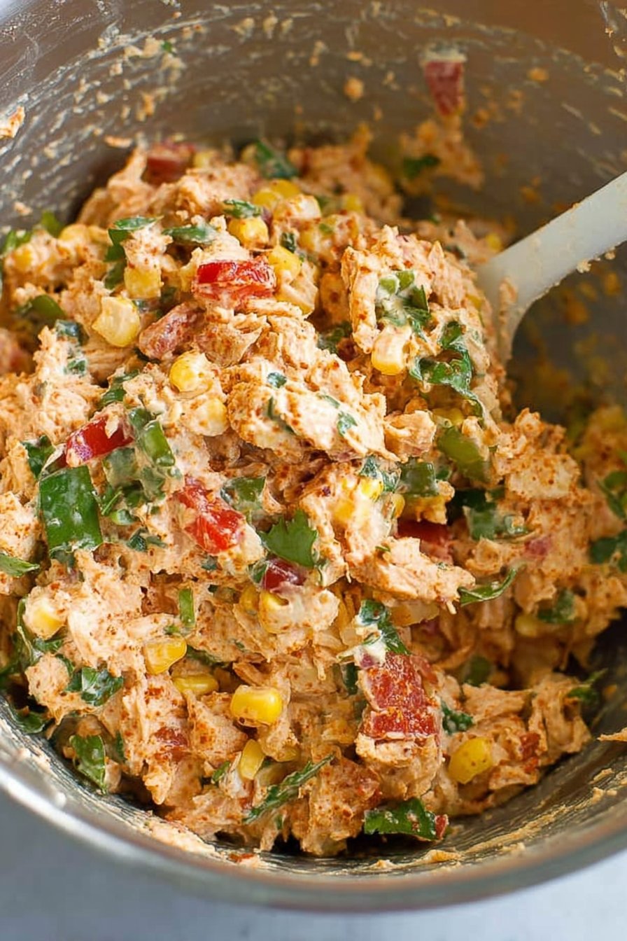 Mexican Street Corn Chicken Salad