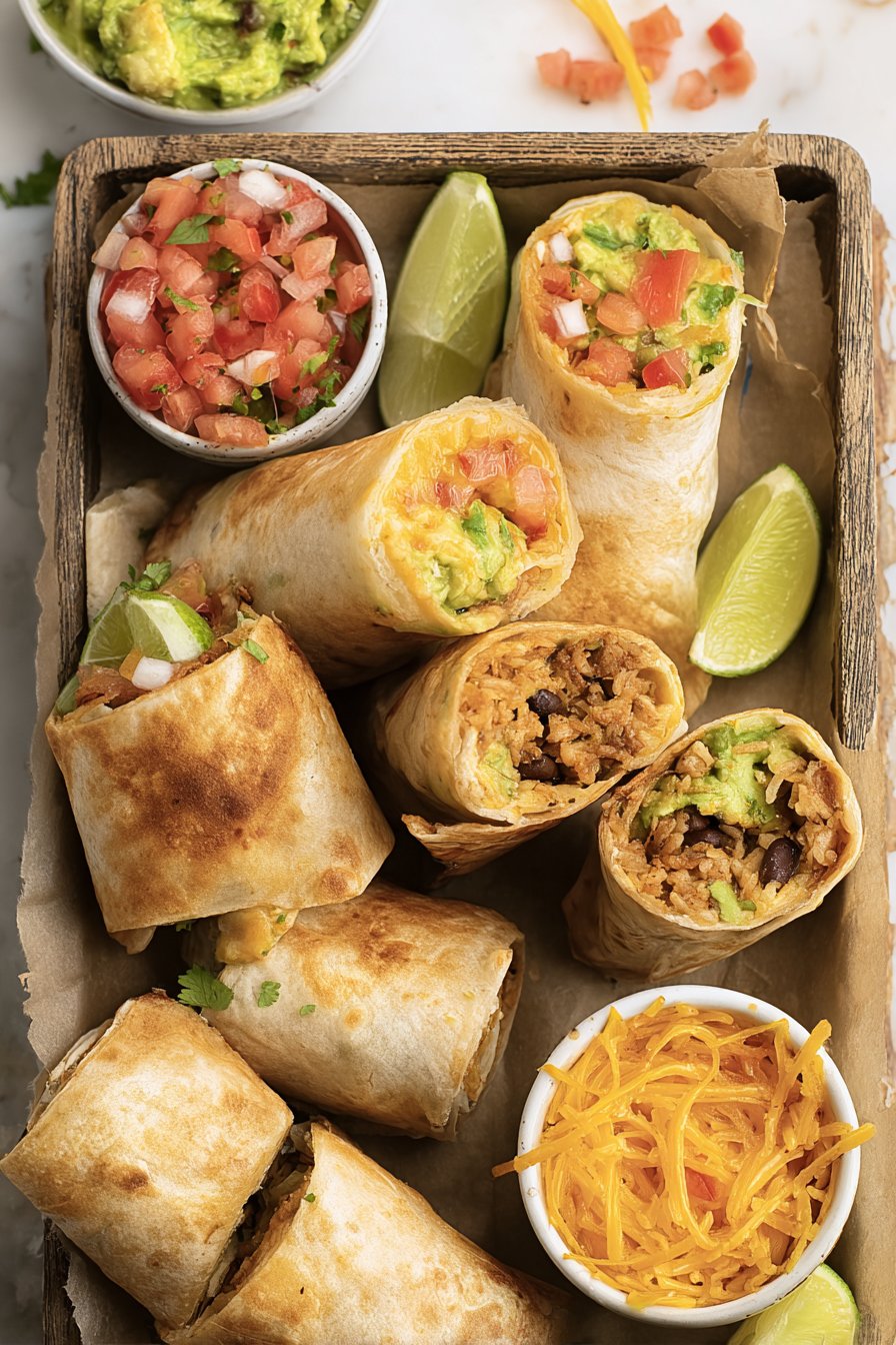 Frozen Burrito in the Air Fryer