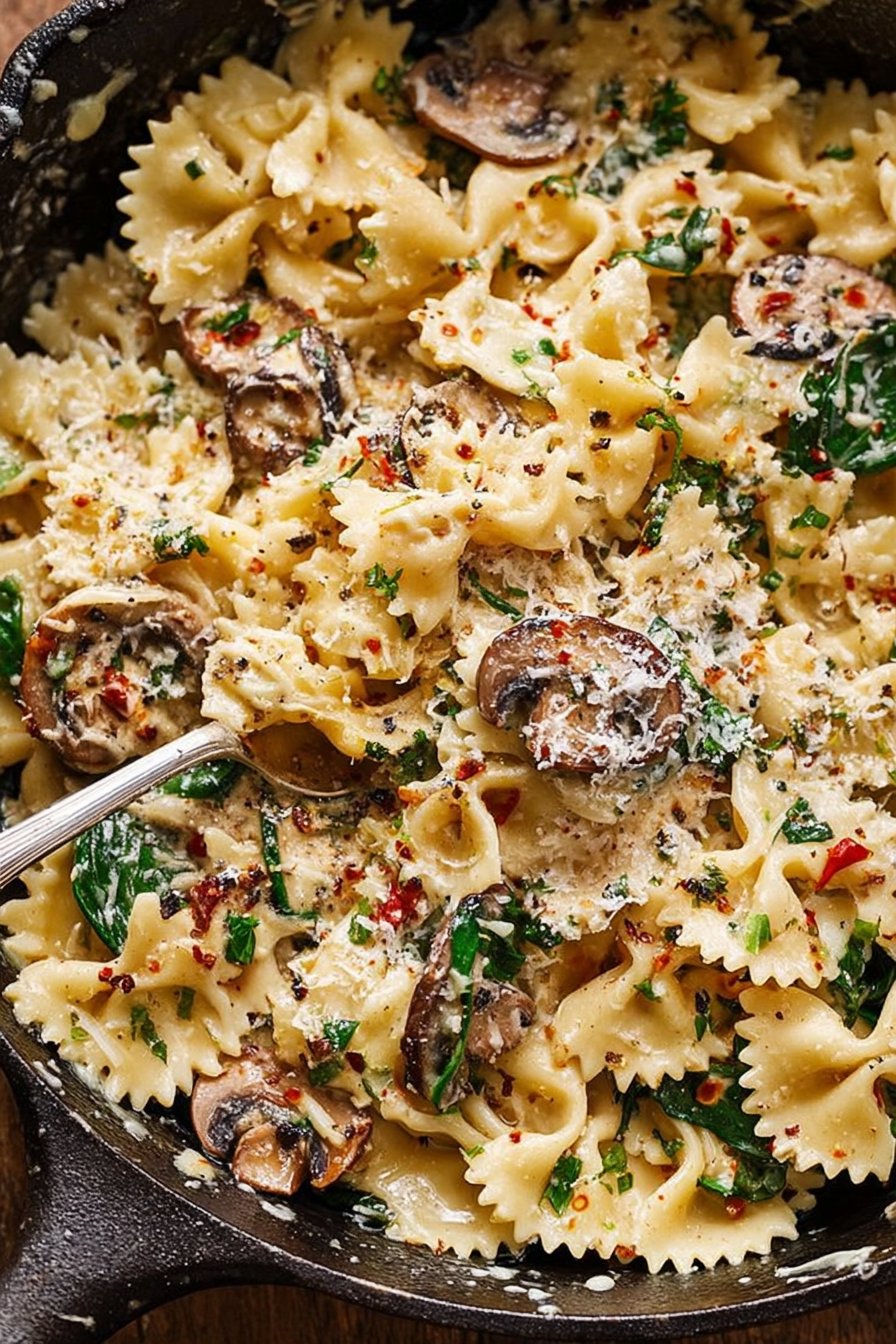 One-Pot Garlic Parmesan Pasta