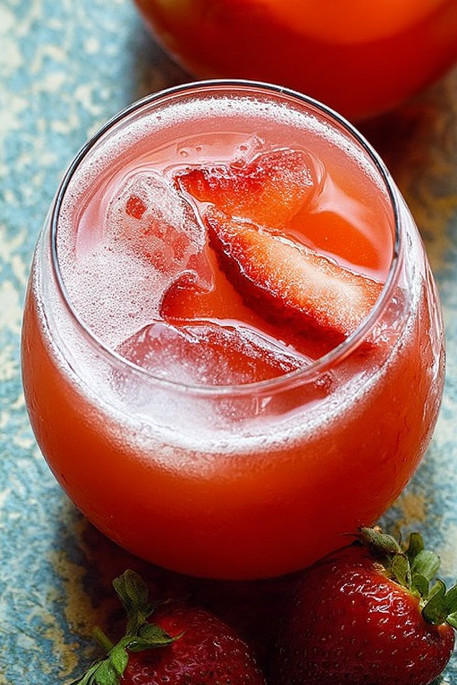 Easy Strawberry Lemonade