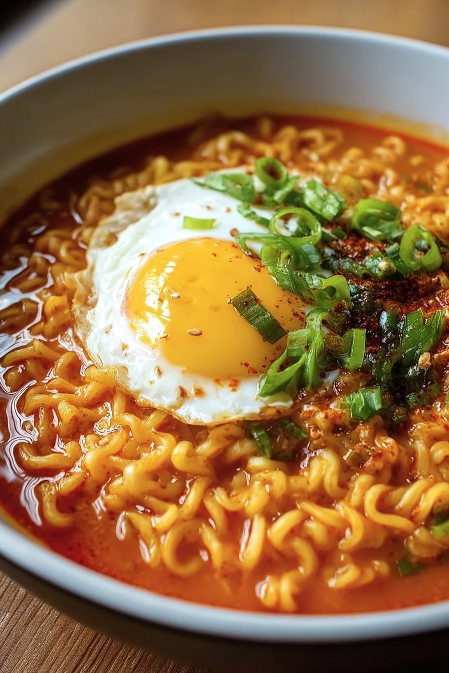 Creamy Korean Spicy Ramen