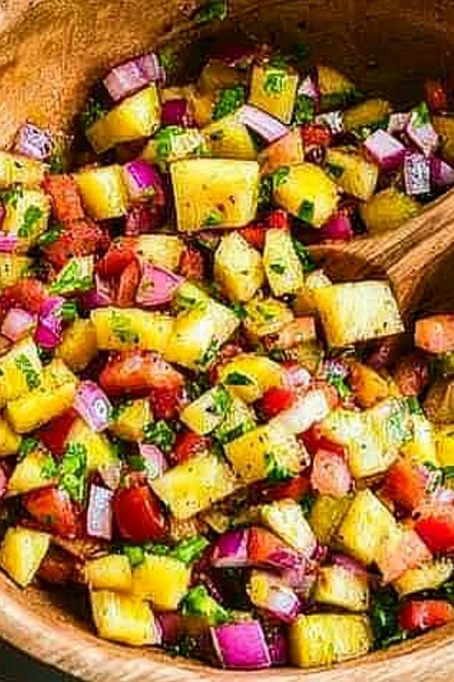 Grilled Pineapple Salsa