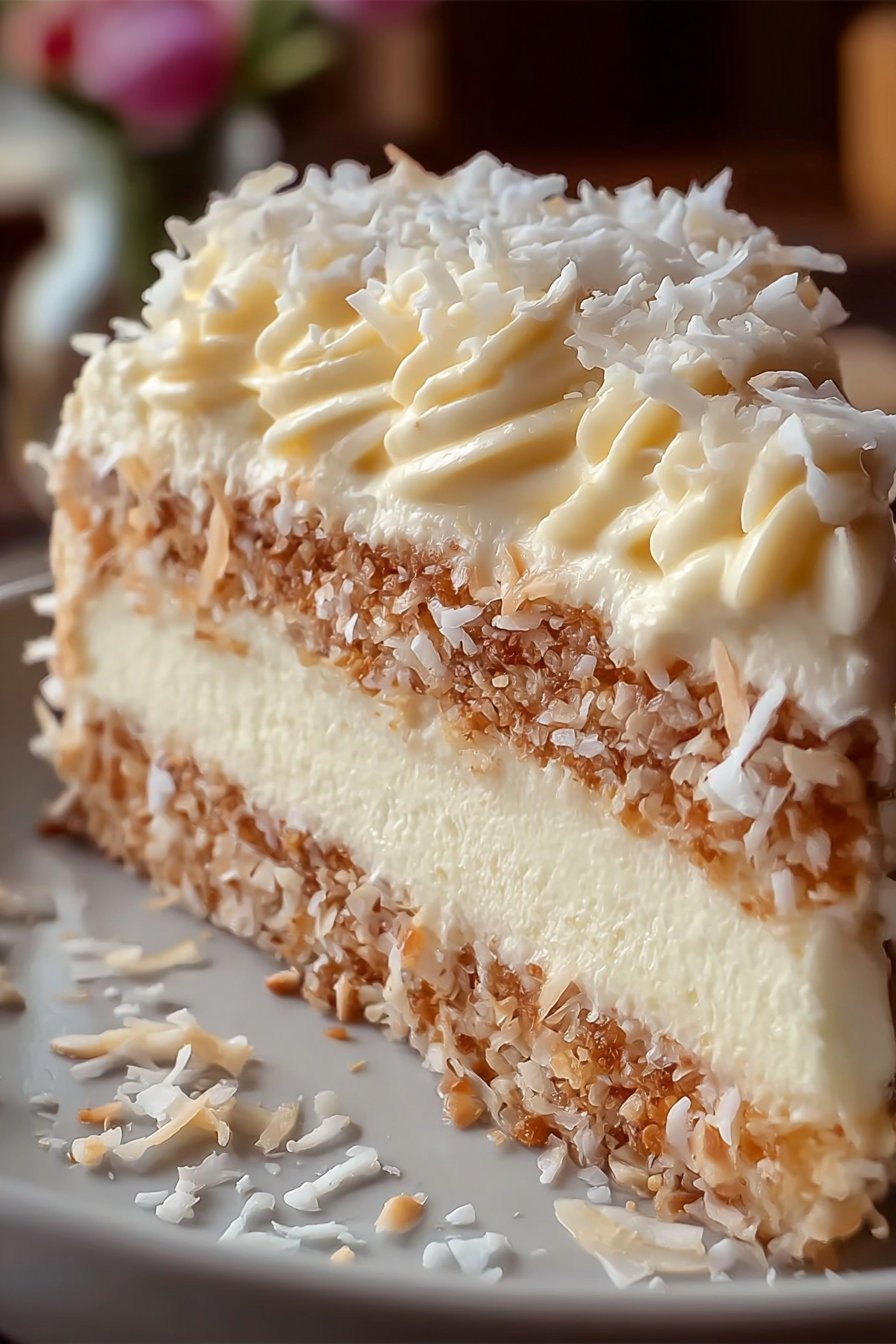 White German Chocolate Cake