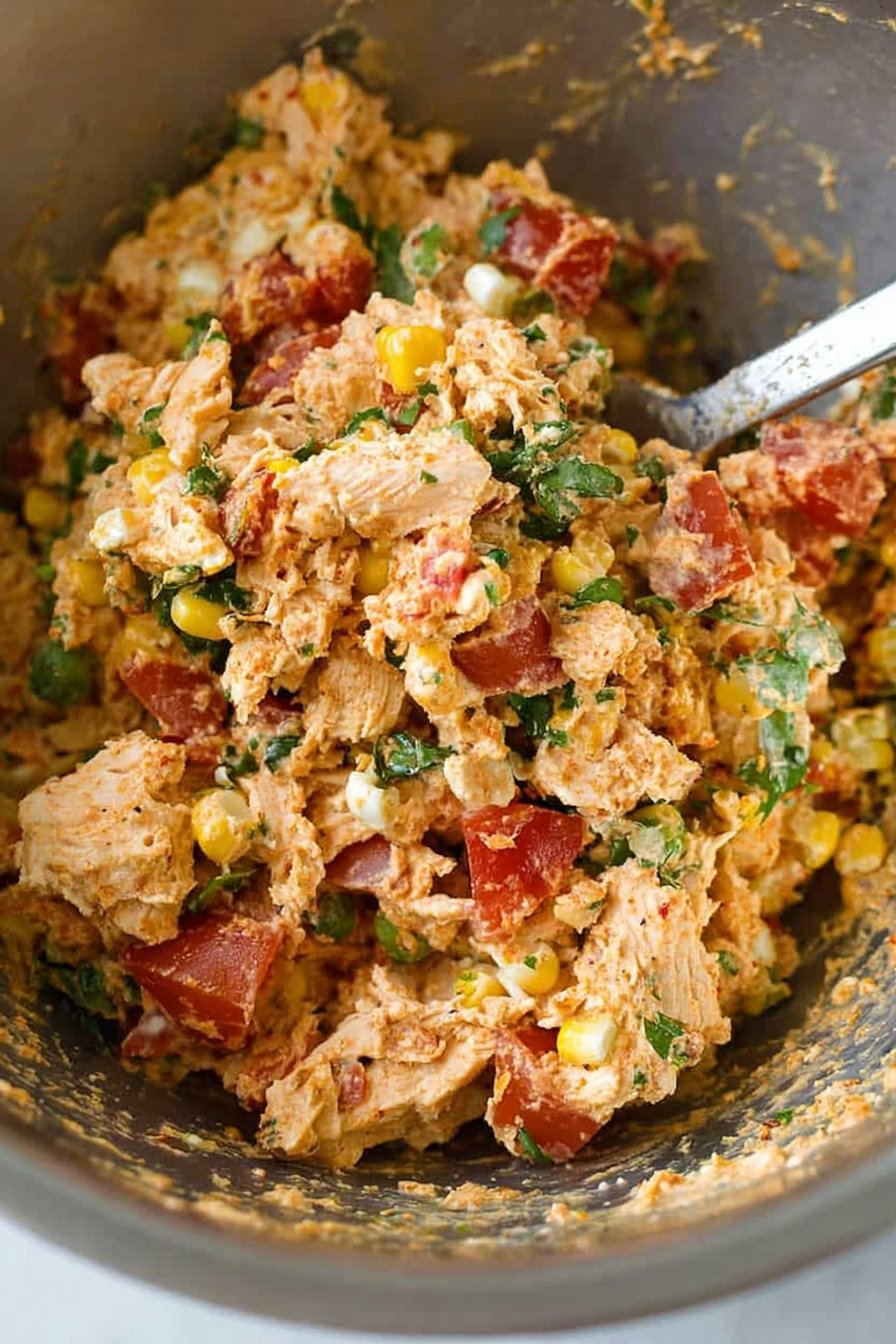Mexican Street Corn Chicken Salad