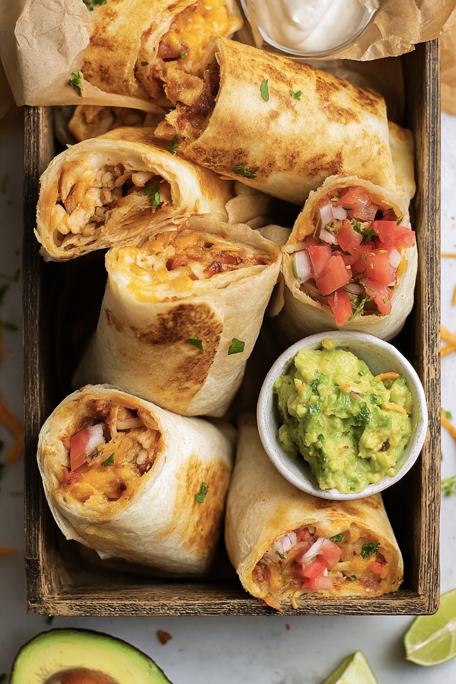 Frozen Burrito in the Air Fryer