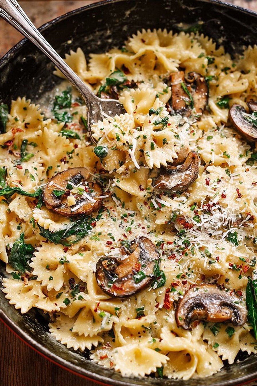 One-Pot Garlic Parmesan Pasta