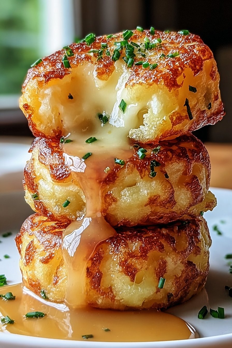 Mashed Potato Cheese Puffs