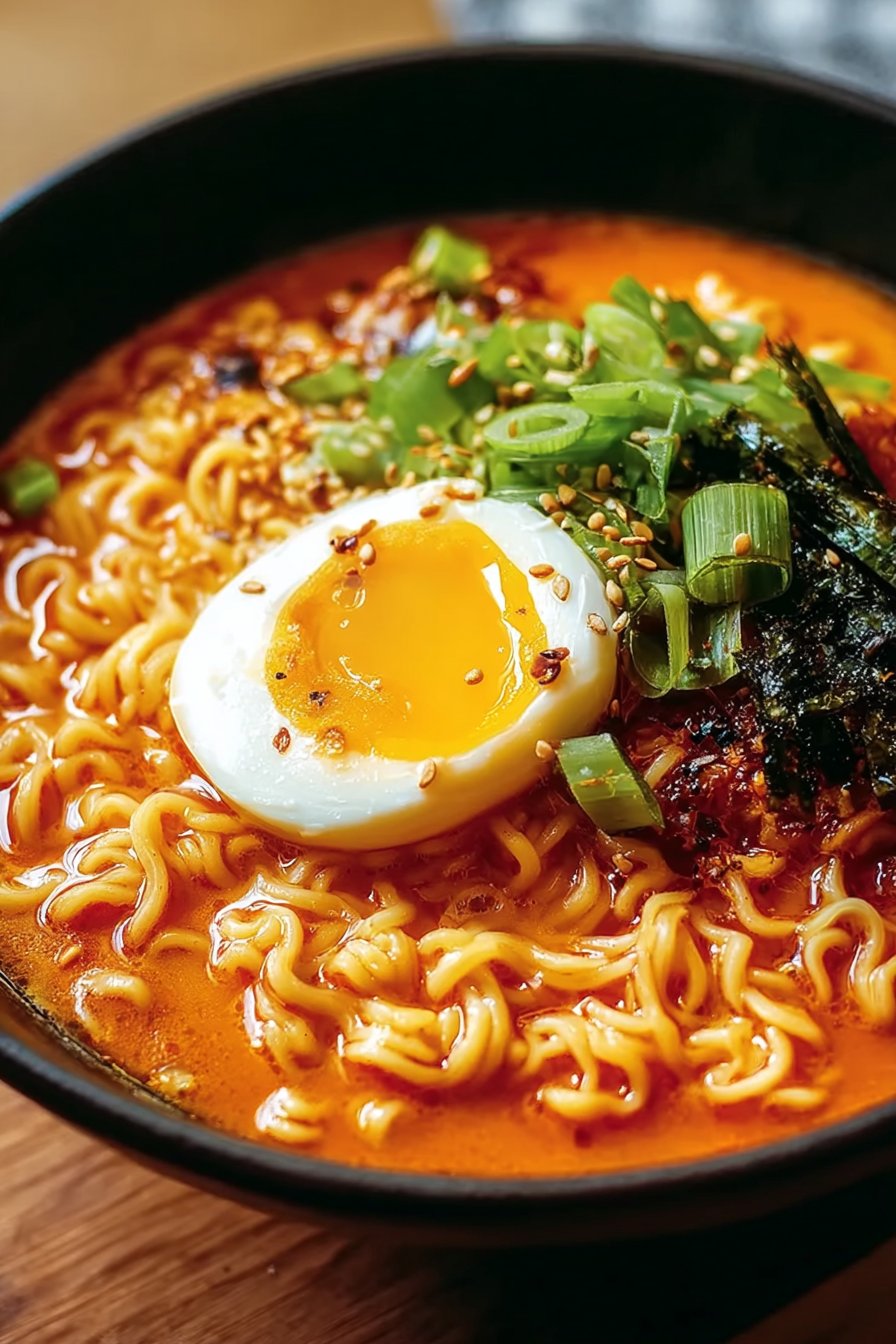 Creamy Korean Spicy Ramen