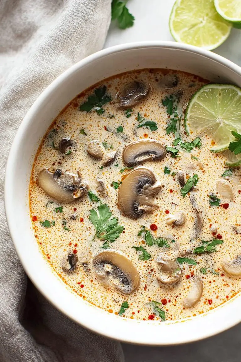 Thai Coconut Soup with Mushrooms