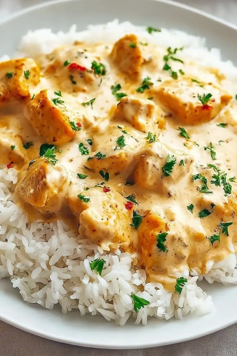 Creamy Smothered Chicken and Rice