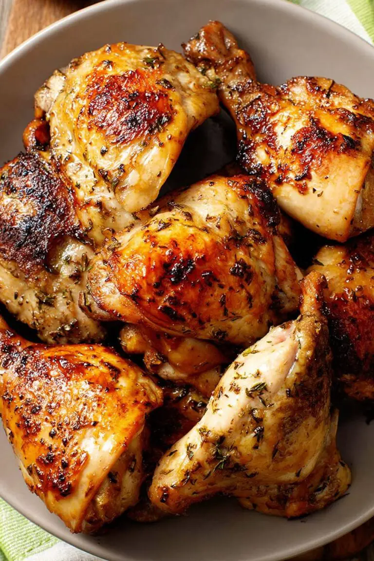 Juicy Baked Chicken Pieces