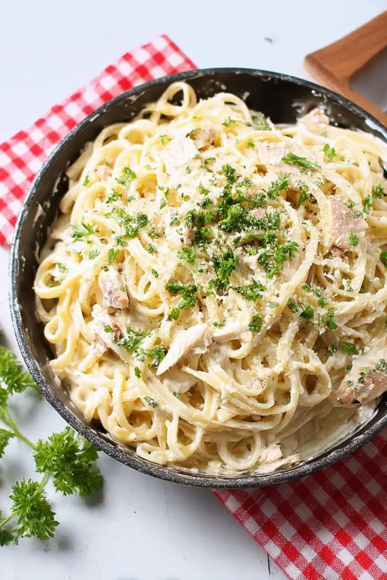 Rotisserie Chicken Alfredo