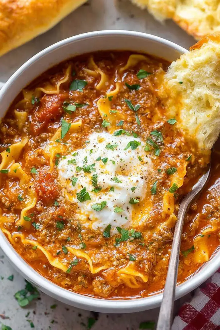 Lasagna Soup Recipe