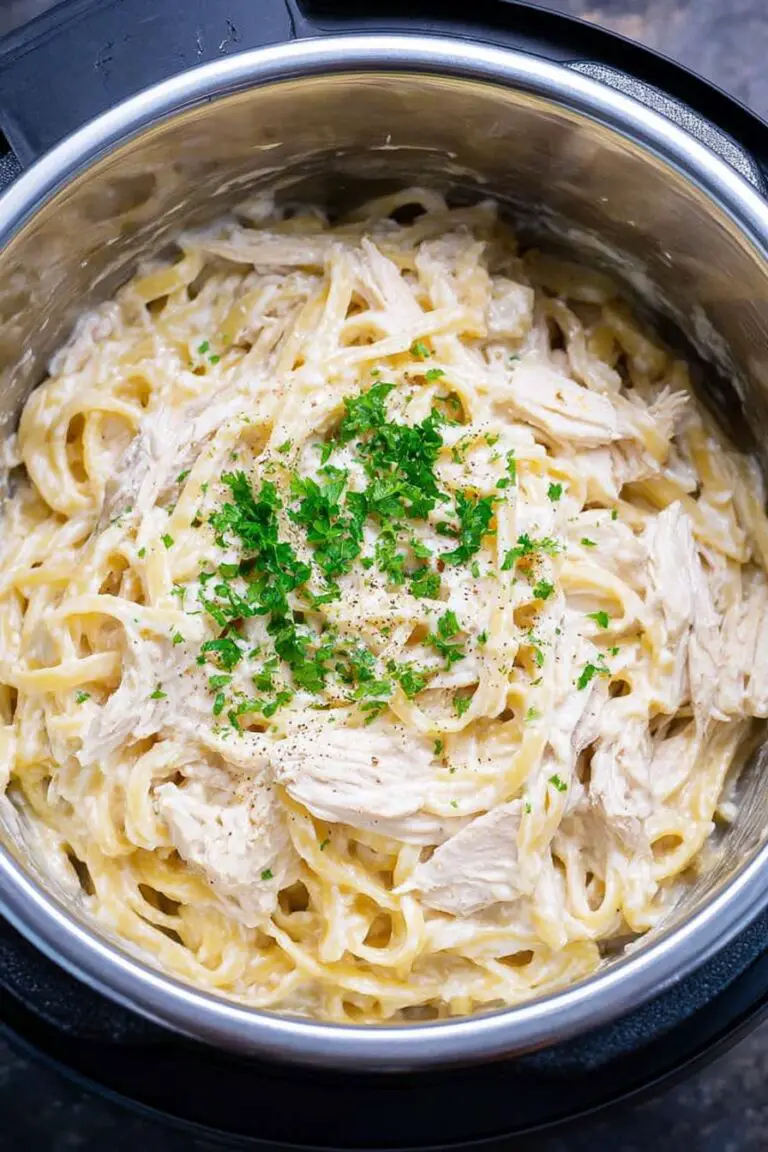 Instant Pot Chicken Alfredo