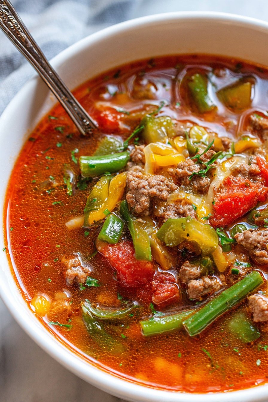 Hamburger Beef Soup