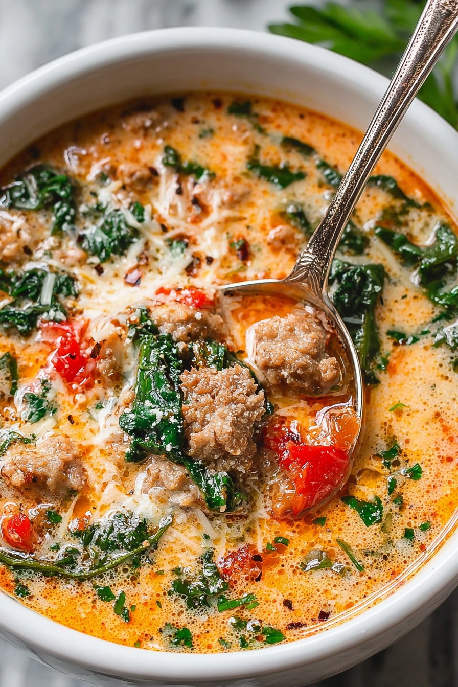 Instant Pot Keto Tuscan Soup (Warm and Comforting)
