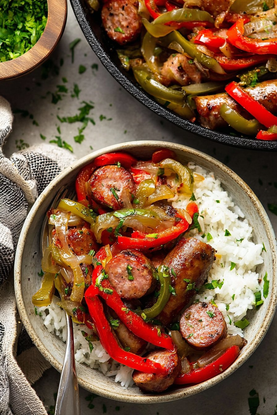 Easy Sausage and Peppers Recipe