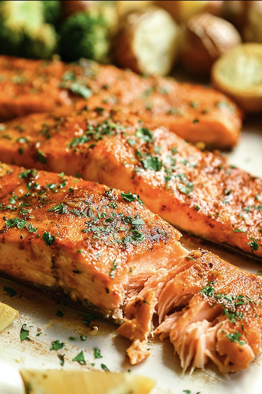 Baked Cajun Salmon