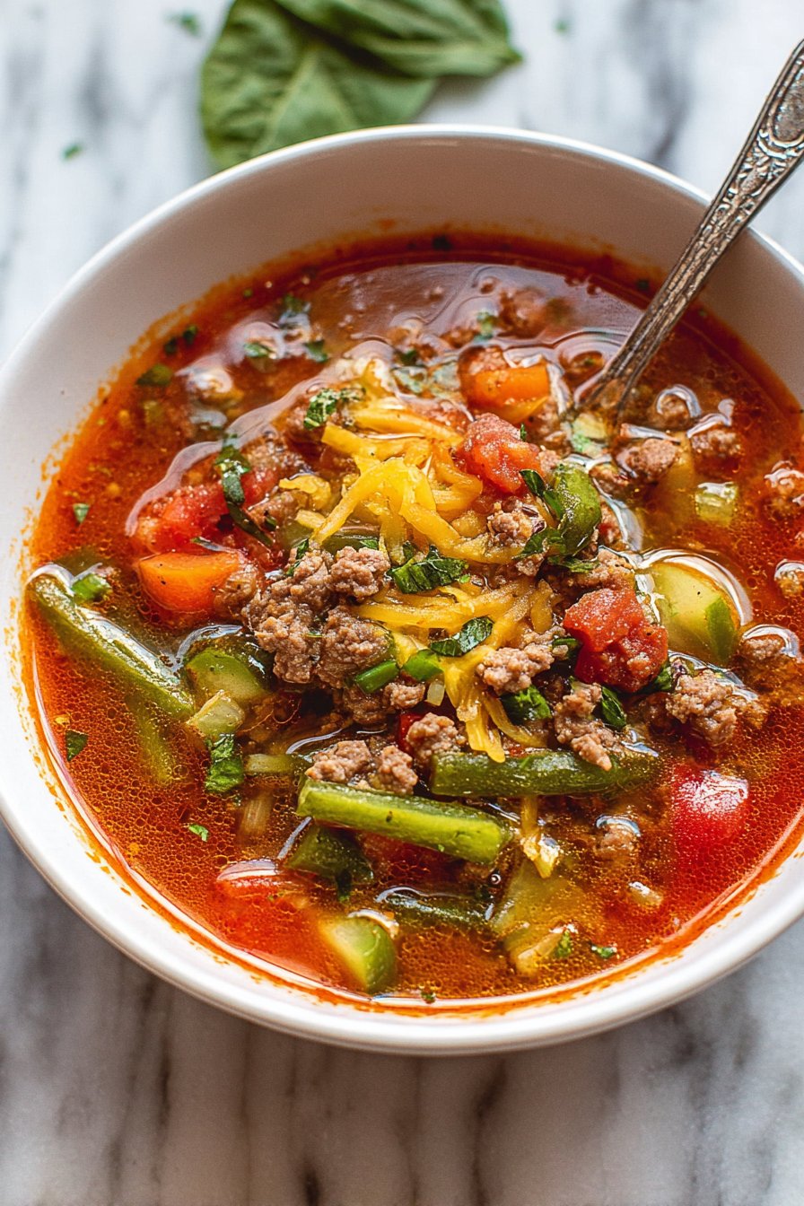 Hamburger Beef Soup