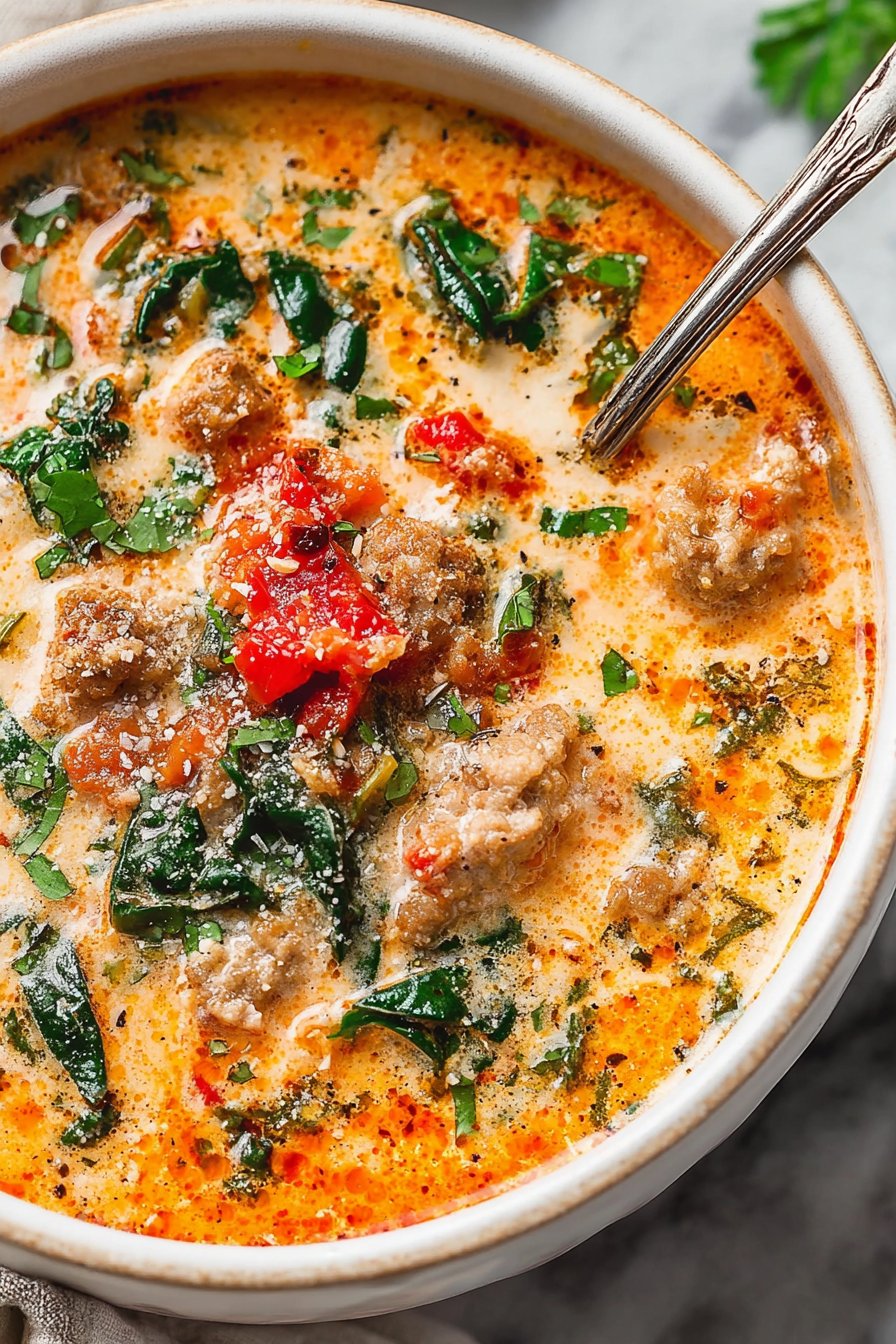 Instant Pot Keto Tuscan Soup (Warm and Comforting)