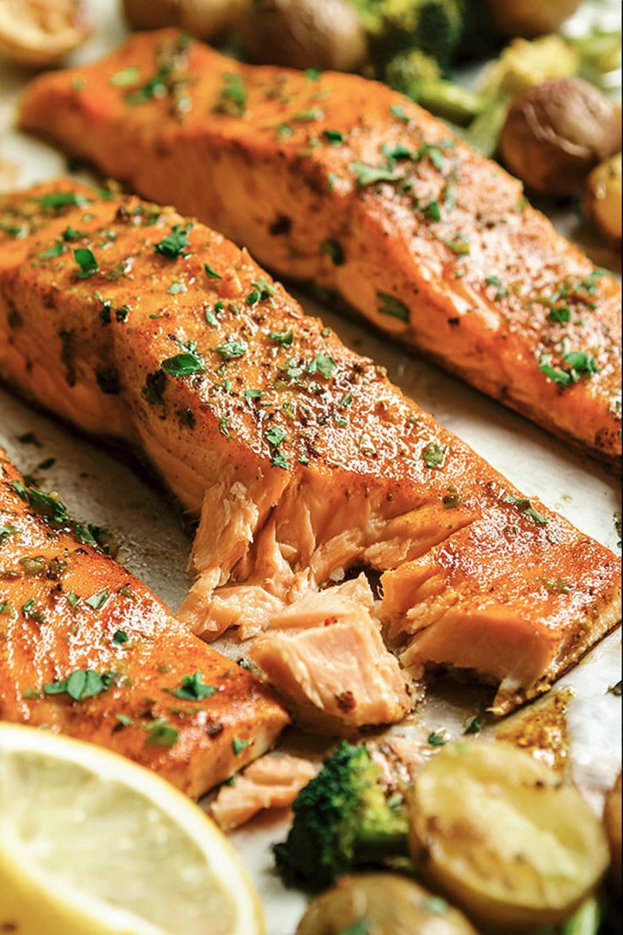 Baked Cajun Salmon