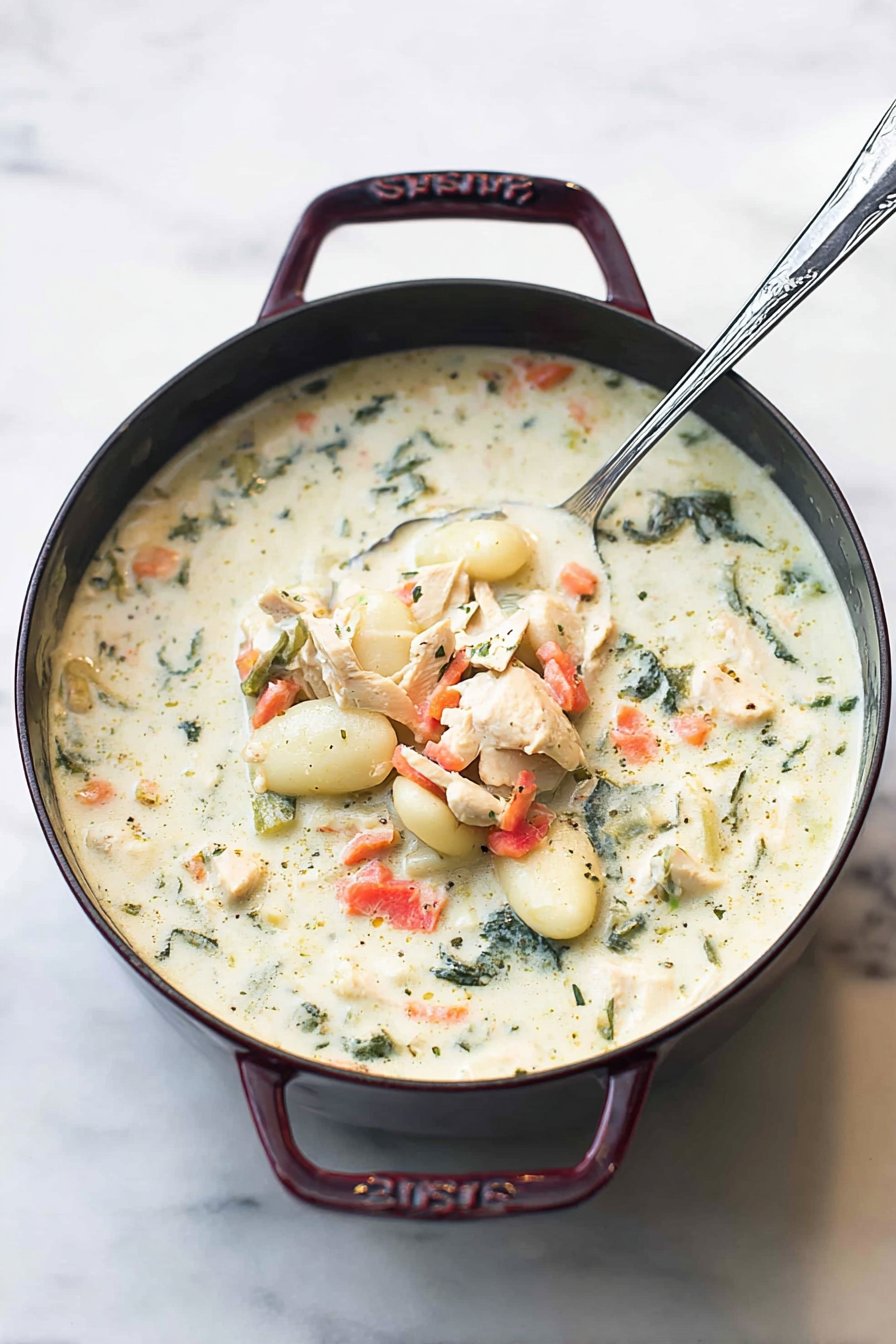 Olive Garden Chicken Gnocchi Soup