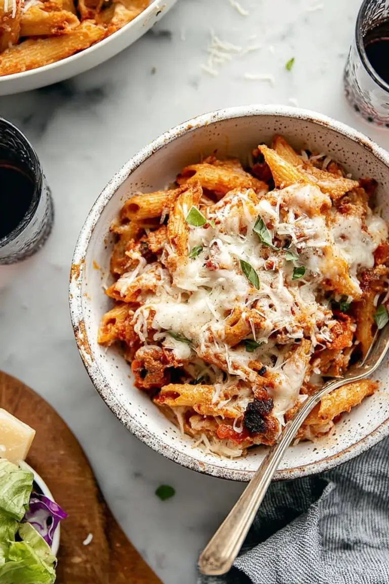 5-Ingredient Baked Ziti