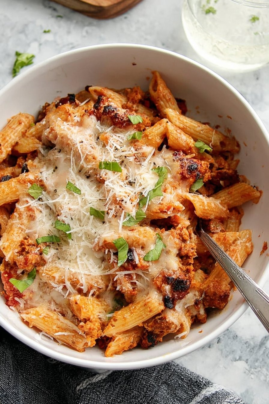 5-Ingredient Baked Ziti