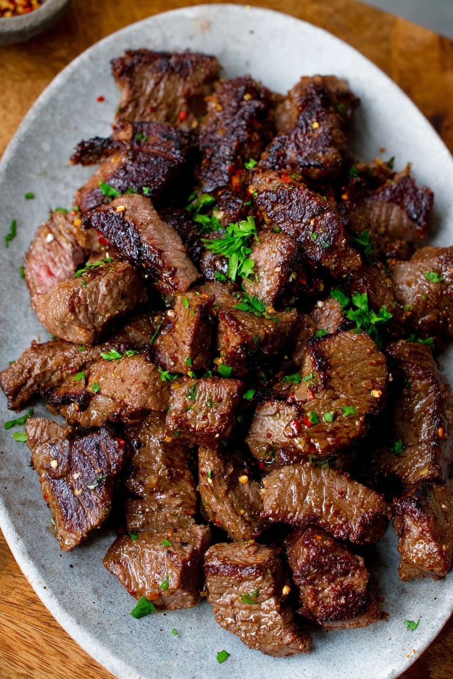 Air Fryer Steak Bites