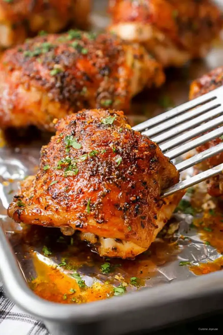 Baked Chicken Thighs