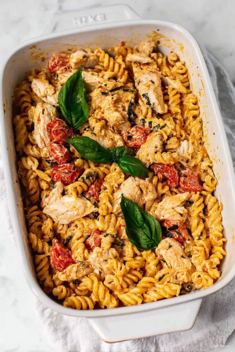 Baked Feta Chicken Pasta