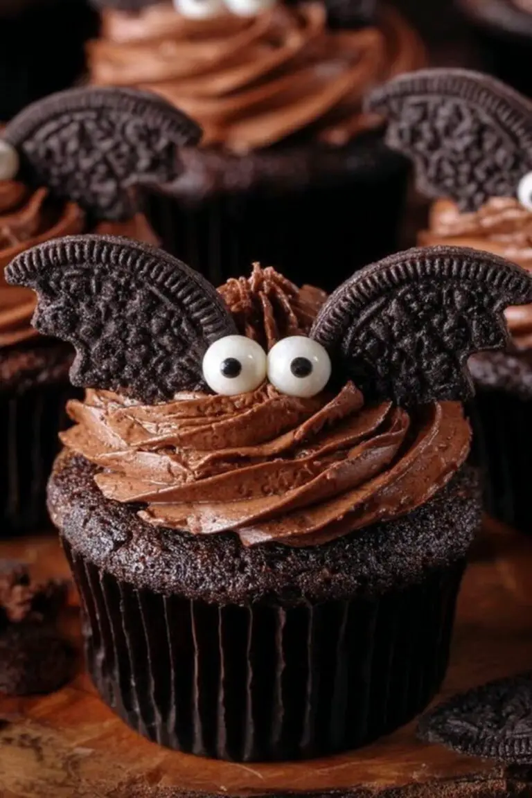 Bat Cupcakes