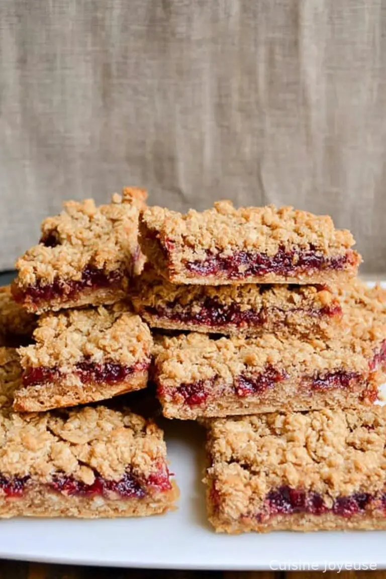 Berry Oat Bars | Healthy One Bowl Recipe