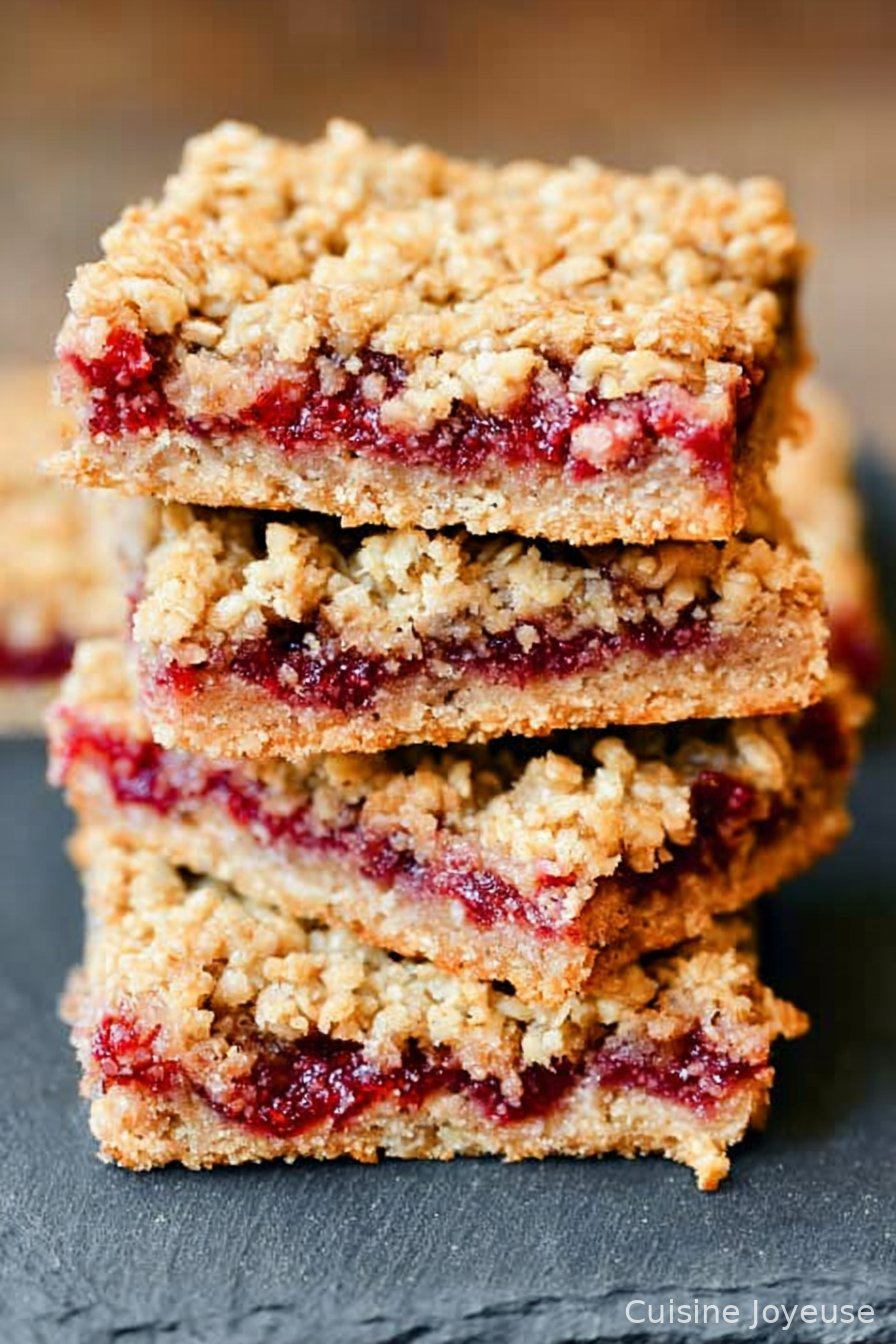 Berry Oat Bars | Healthy One Bowl Recipe