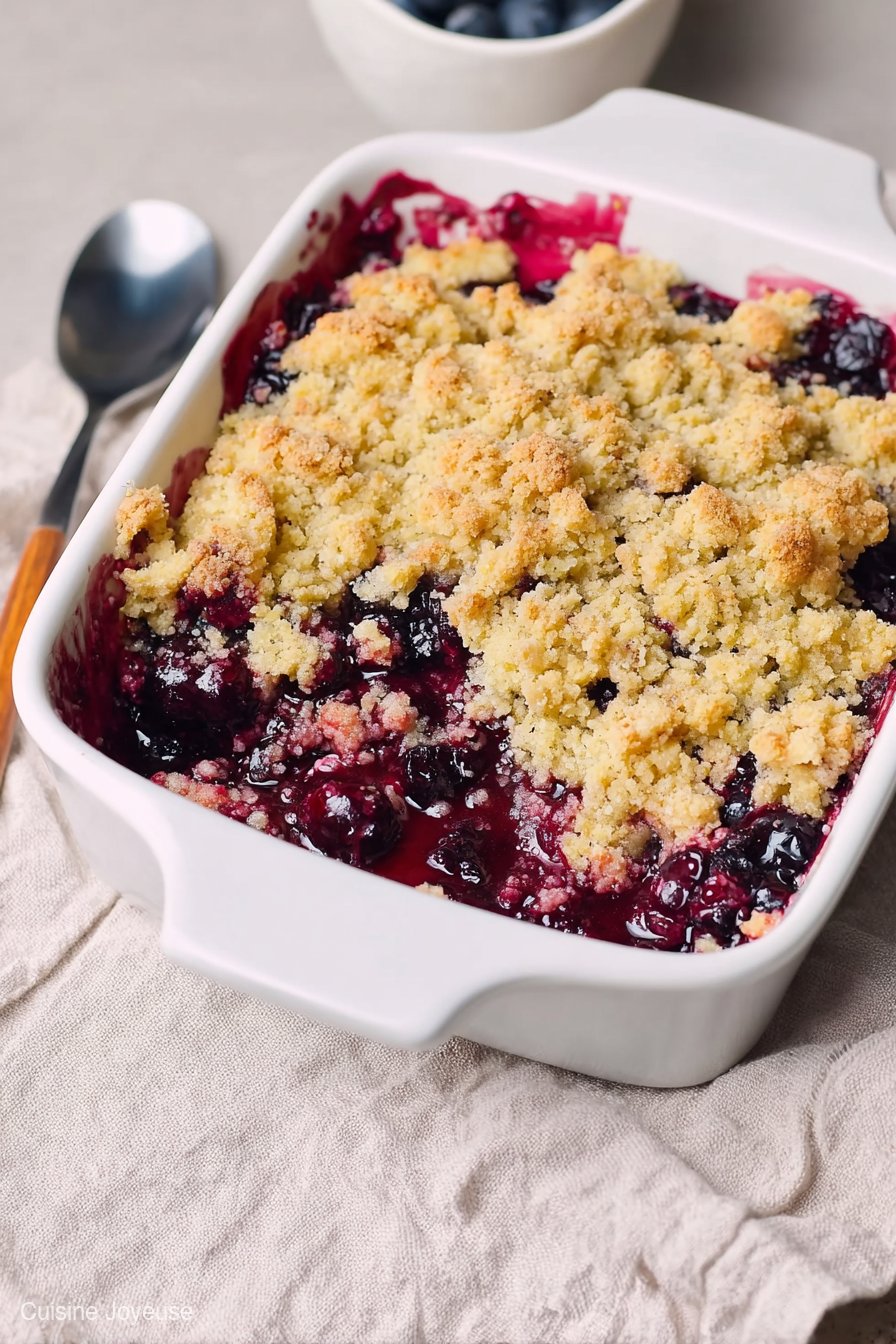 Blueberry Crumble