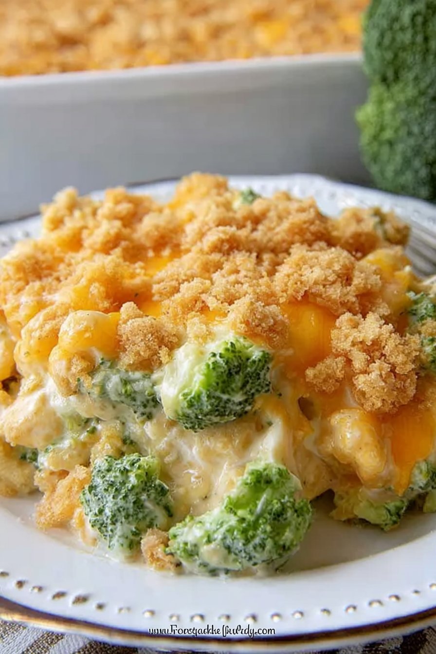 Broccoli Cheese Casserole Recipe