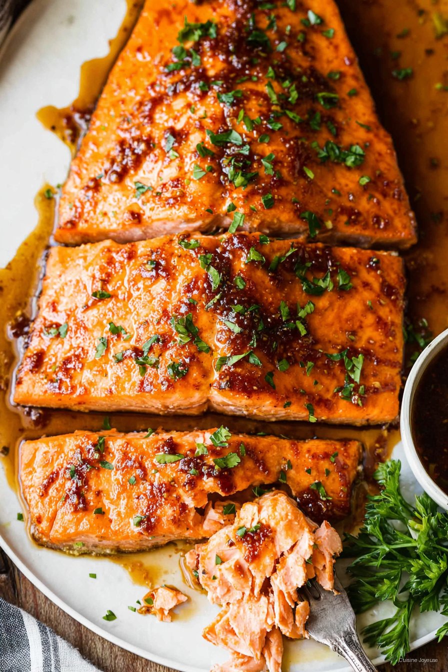 Brown Sugar Soy Sauce Salmon