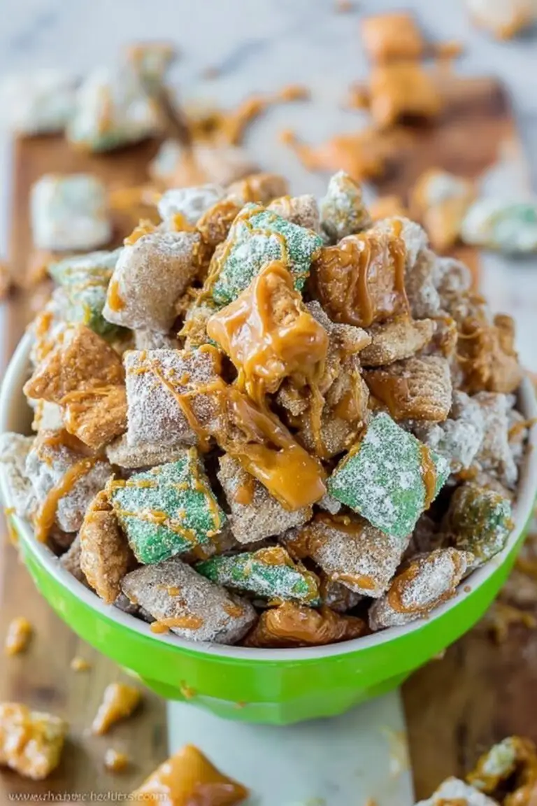 Caramel Apple Puppy Chow
