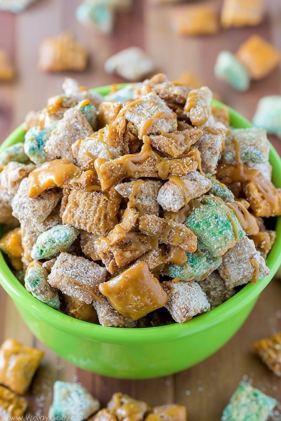 Caramel Apple Puppy Chow