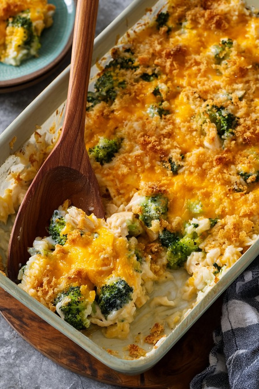 Chicken Broccoli Rice Casserole