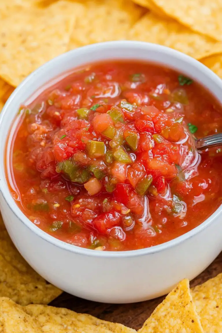 Chunky Canned Salsa