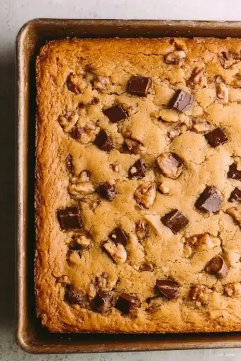 Classic Blondie Recipe