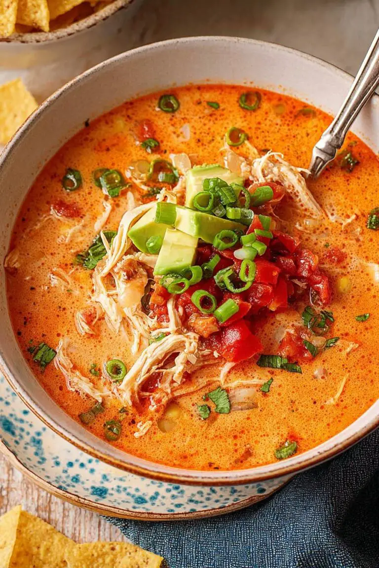 Creamy Chicken Taco Soup