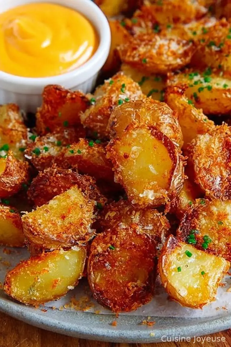 Crispy Parmesan Roasted Potatoes