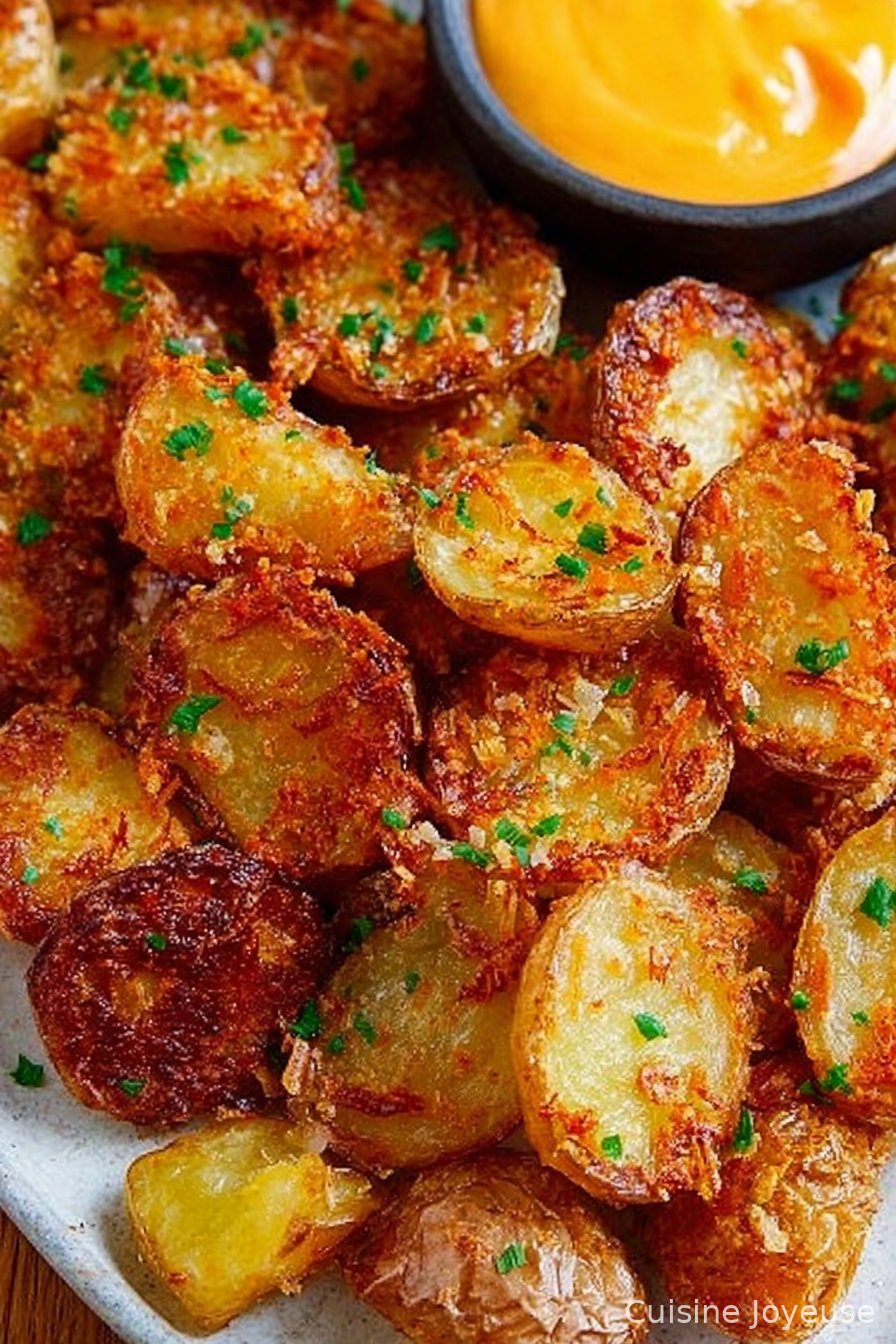 Crispy Parmesan Roasted Potatoes