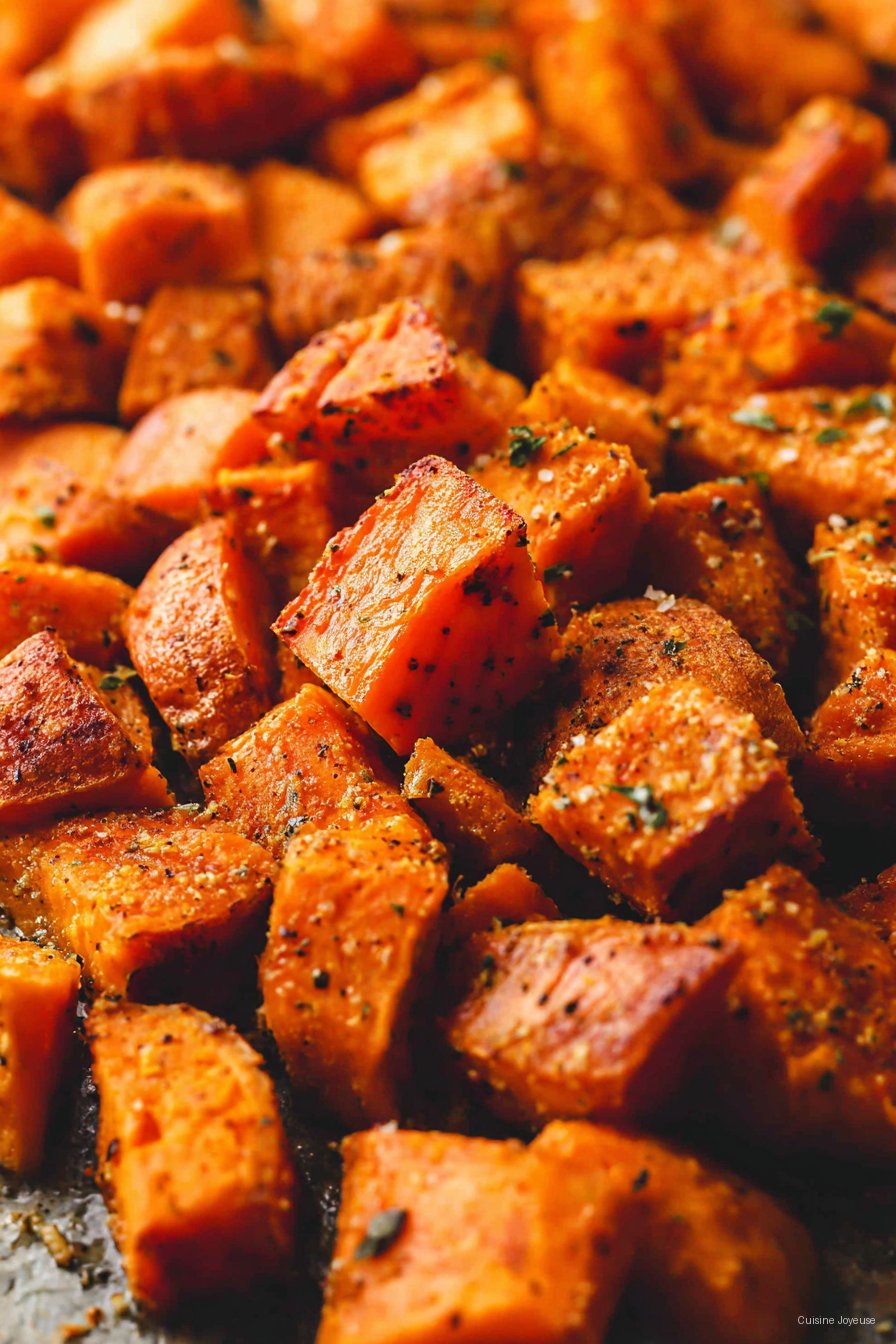 Crispy Roasted Sweet Potatoes